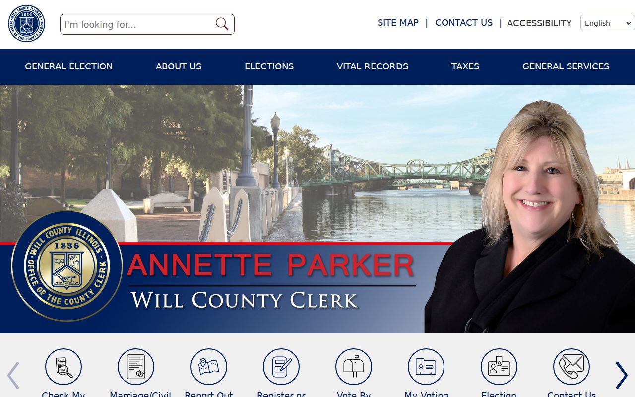Joliet residents directory Will County Clerk records